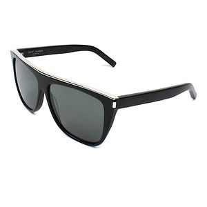 Saint Laurent Eyewear metallic bar sunglasses